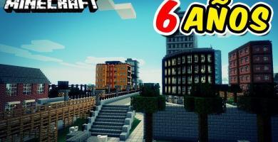 Newisle, el mapa de Minecraft que tardó 6 años en construirse.