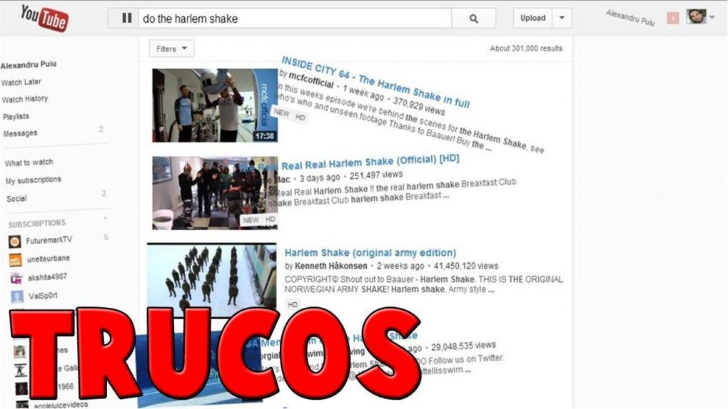 Here you will see YouTube TRICKS that maybe you DID NOT KNOW, but that are VERY USEFUL when using this incredible platform.