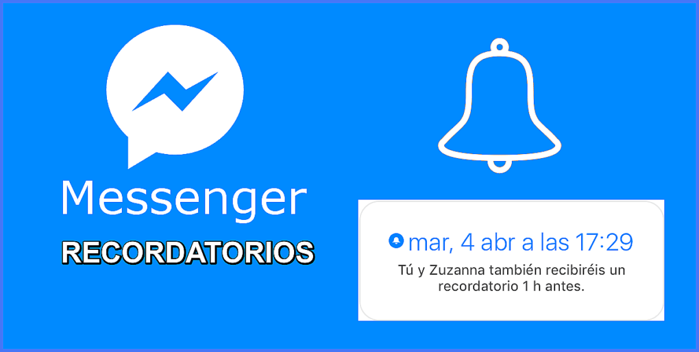 Ve cómo puedes ⭐ CREAR RECORDATORIOS ⭐ en la plataforma de mensajería de FACEBOOK MESSENGER ✅ de forma gratis, fácil y sencilla.