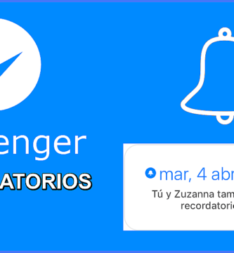 Ve cómo puedes ⭐ CREAR RECORDATORIOS ⭐ en la plataforma de mensajería de FACEBOOK MESSENGER ✅ de forma gratis, fácil y sencilla.