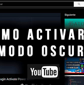 Cómo activar el modo nocturno de YouTube.