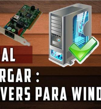Descargar/instalar drivers necesarios.