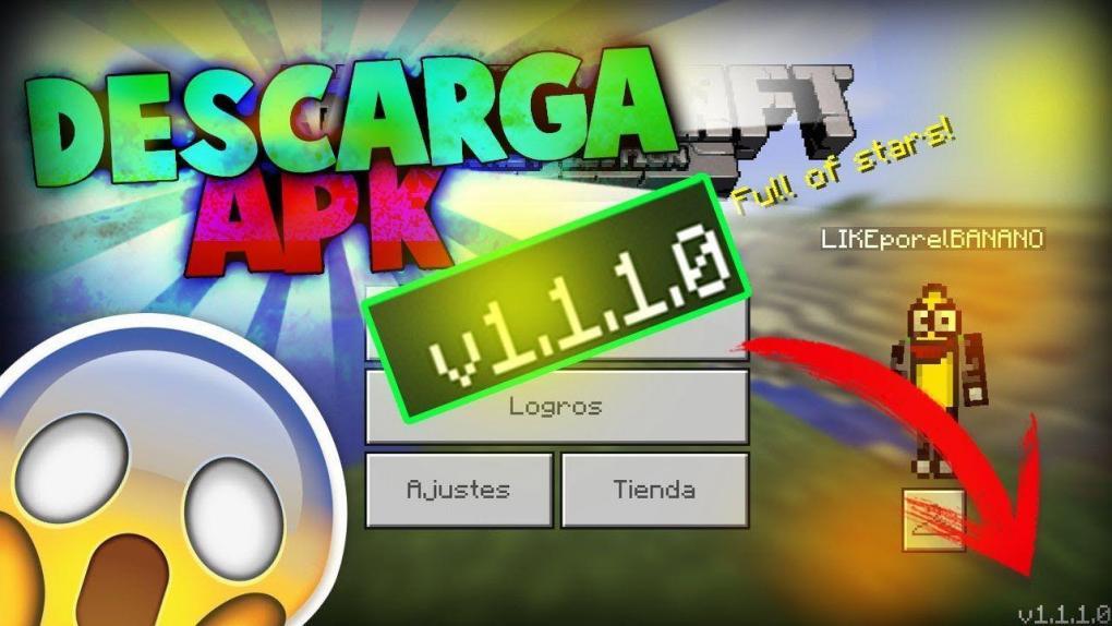 ⭐ Podrás descargar MINECRAFT Pocket Edition (PE) 1.1.1 ⭐ para Android totalmente FULL y en Español. ✅ ¡Add-ons, errores arreglados y más, ENTRA!