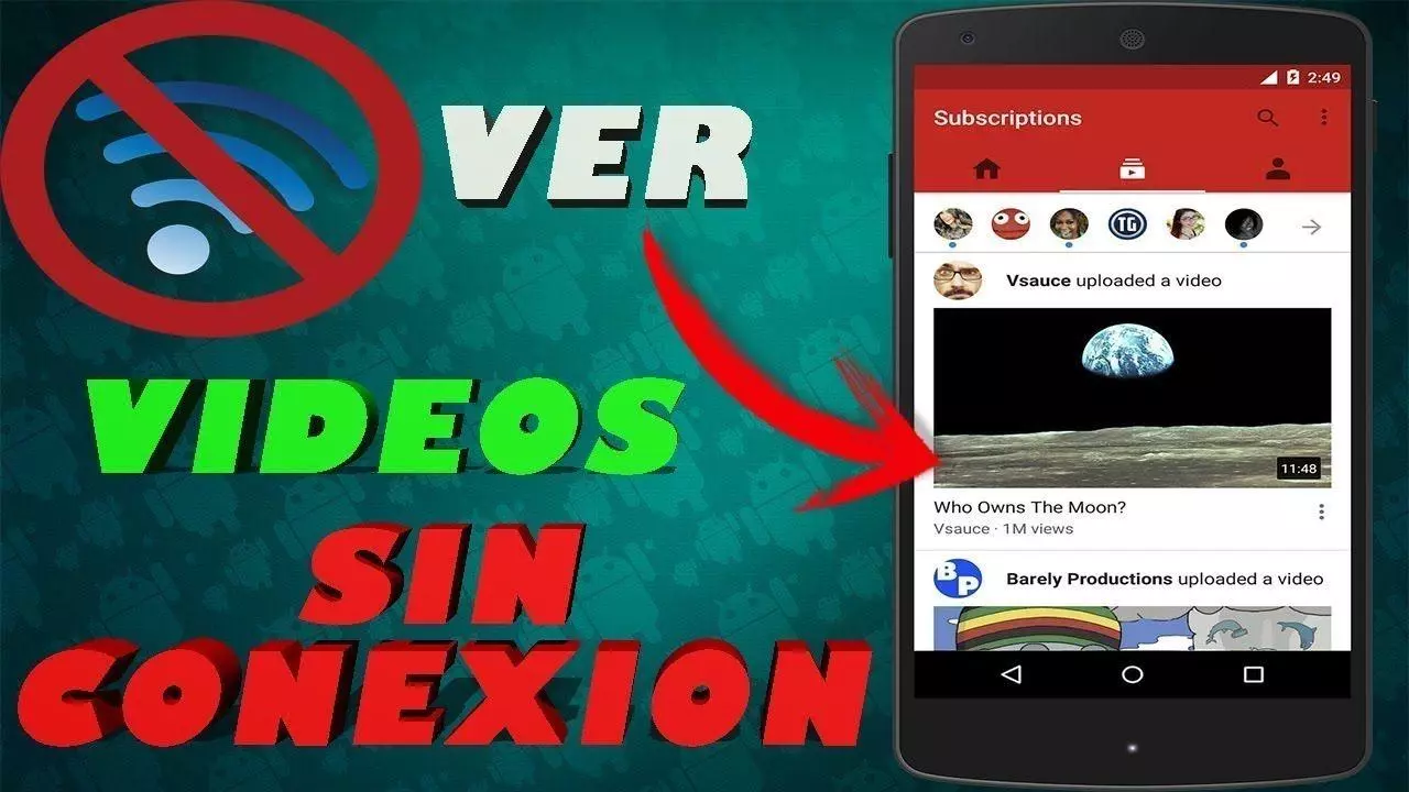 Cómo ver vídeos de YouTube sin conexión a internet en Android