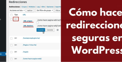 ¿Sabes la importancia que tiene hacer una redirección en WordPress? Bueno, por si no, aquí te la decimos y de paso te ayudamos a hacer redirecciones. ¡ENTRA!