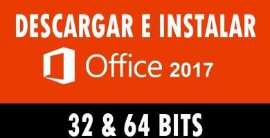DESCARGAR E INSTALAR ✅ Office 2017 FULL en Español de por vida, de 32 o 64 bits, con seriales / claves de activación de producto o ACTIVADOR.