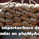 ¿No te ha salido el típico error "ha excedido el tiempo máximo de importación"? Bueno, pues en este post te enseñaremos cómo solucionarlo, y cómo importar bases de datos, fácil y rápido. ¡ENTRA!