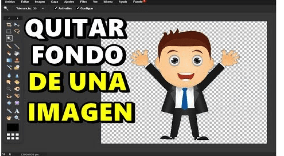 Cómo eliminar el fondo blanco de una imagen sin programas