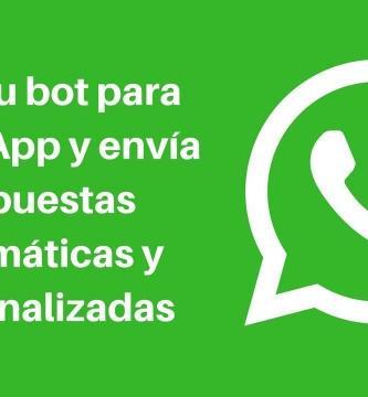 In this post we will show you how you can create automatic responses for WhatsApp, yes! Reply immediately to messages from contacts. ENTERS!