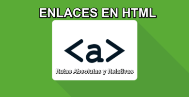 Learn about ⭐ LINKS, ABSOLUTE and RELATIVE paths of HTML ✅: definition, structure and EXAMPLES ⭐ practical and easy. ENTERS!