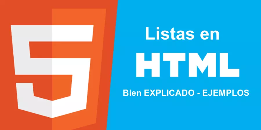 You will learn all about the ⭐ LISTS in HTML ✅ (and change the VIÑETAS): we will approach the ORDERED and the DISORDERED with CLEAR EXAMPLES. ⭐ ENTER!