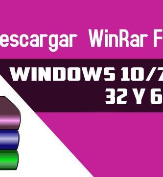 Podrás ⭐ DESCARGAR WINRAR ✅ normal y Portable para cualquier WINDOWS de 64 o de 32 BITS totalmente GRATIS y FULL. ⭐ ¡ENTRA!