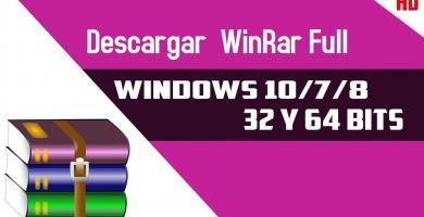 Podrás ⭐ DESCARGAR WINRAR ✅ normal y Portable para cualquier WINDOWS de 64 o de 32 BITS totalmente GRATIS y FULL. ⭐ ¡ENTRA!