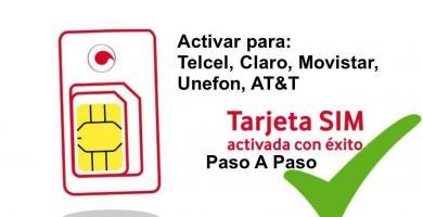Aprende cómo ⭐ ACTIVAR CHIP PERSONAL / tarjeta SIM (tanto para Telcel, AT&T, Movistar, Claro, Unefon) y así poder comunicarte en tu dispositivo móvil. ✅⭐