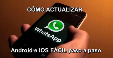 Aprende cómo ⭐ ACTUALIZAR WhatsApp y WhatsApp PLUS ✅, sin Play Store, desde Google Play o tiendas de terceros, ⭐ GRATIS para ANDROID e iOS.