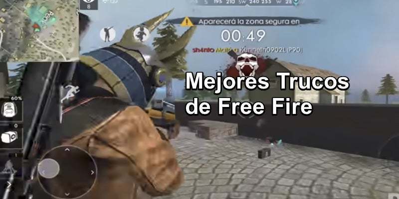 Descubre los ⭐ MEJORES Trucos Free Fire Garena ✅ Sencillo y fácil para ANDROID ⭐ Consejos que te ayudaran a ser mas PRO en cada partida