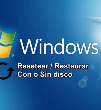 Aprende cómo ⭐ RESTAURAR Windows 7 de fábrica ✅ paso a paso de dos formas (con y sin DISCO DE INSTALACIÓN ⭐) para optimizar el rendimiento de la PC.