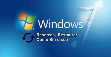 Aprende cómo ⭐ RESTAURAR Windows 7 de fábrica ✅ paso a paso de dos formas (con y sin DISCO DE INSTALACIÓN ⭐) para optimizar el rendimiento de la PC.