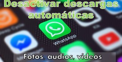 Ve cómo ⭐ desactivar la DESCARGA AUTOMÁTICA ✅ de archivos de WhatsApp en tu ANDROID o iPhone ⭐ paso a paso, de forma fácil y rápida.