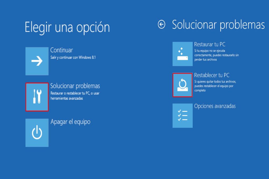 Como Restaurar Windows 8 1 De Fabrica