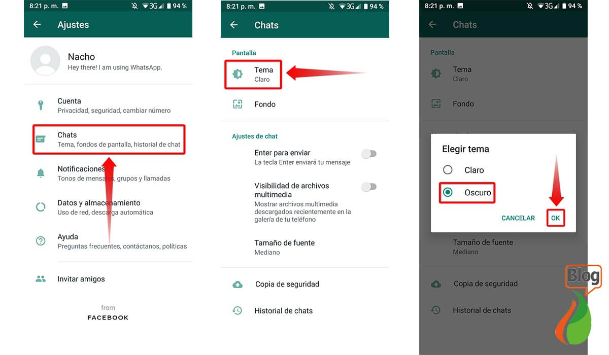 🥇 Cómo Activar El Modo Oscuro De Whatsapp 2636