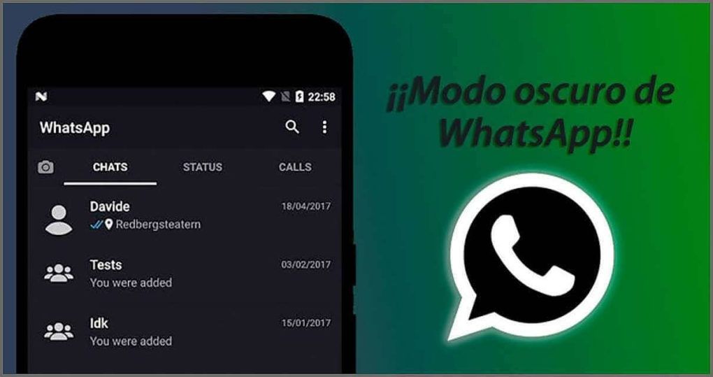 🥇 Cómo Activar El Modo Oscuro De Whatsapp 1207