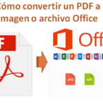 Aprende a ⭐ CONVERTIR tu archivo PDF ✅ a un archivo de IMAGEN (JPG O PNG), o cualquier ARCHIVO OFFICE como Word, Excel, PowerPoint, etc. ⭐