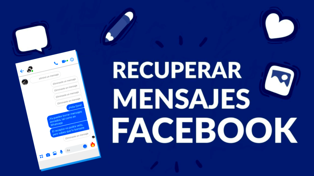 Aprende cómo ⭐ RECUPERAR ⭐ los mensajes / conversaciones Borrados o Eliminados de Facebook Messenger paso a paso y de una forma fácil.
