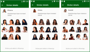 Stickers de Famosos para WhatsApp.