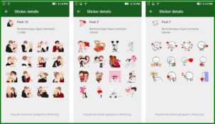 Descarga los mejores stickers de amor para tu WhatsApp.